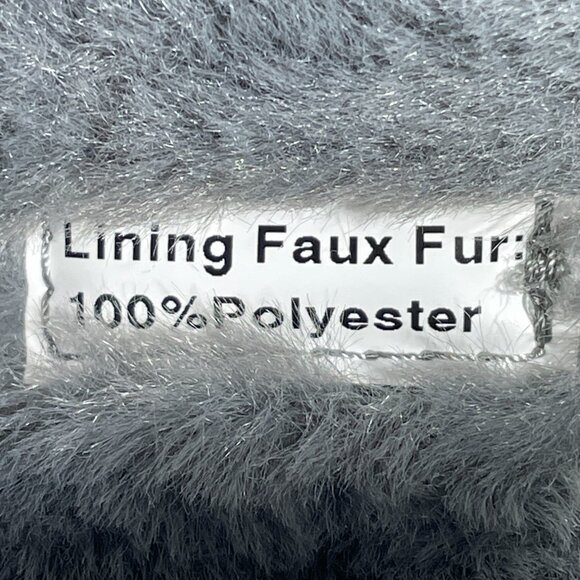 Sperry Authentic Original Float Cozy Boat Shoe Mens Size 10 Gray Faux Fur Lined - Picture 12 of 13